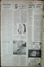 Página do jornal Correio do Ceará de outubro de 1969