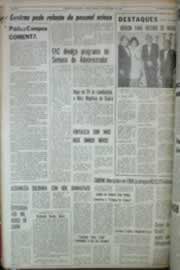 Página do jornal Correio do Ceará de outubro de 1969
