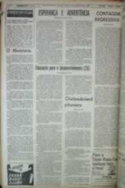 Página do jornal Correio do Ceará de outubro de 1969