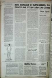 Página do jornal Correio do Ceará de outubro de 1969