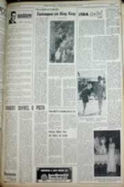 Página do jornal Correio do Ceará de outubro de 1969