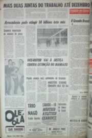 Página do jornal Correio do Ceará de outubro de 1969