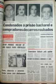 Página do jornal Correio do Ceará de outubro de 1969