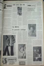 Página do jornal Correio do Ceará de outubro de 1969
