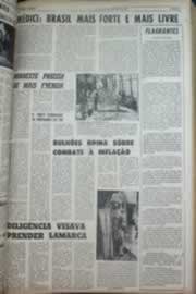 Página do jornal Correio do Ceará de outubro de 1969