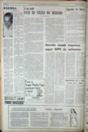 Página do jornal Correio do Ceará de outubro de 1969