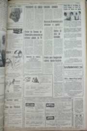 Página do jornal Correio do Ceará de outubro de 1969