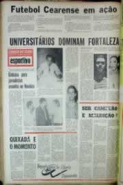 Página do jornal Correio do Ceará de outubro de 1969
