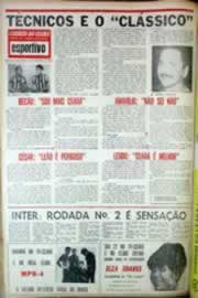 Página do jornal Correio do Ceará de novembro de 1969