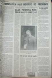 Página do jornal Correio do Ceará de novembro de 1969