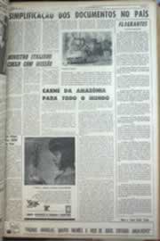 Página do jornal Correio do Ceará de dezembro de 1969
