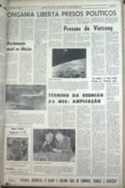 Página do jornal Correio do Ceará de dezembro de 1969