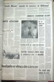 Página do jornal Correio do Ceará de dezembro de 1969