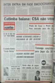 Página do jornal Correio do Ceará de dezembro de 1969