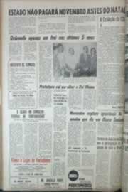 Página do jornal Correio do Ceará de dezembro de 1969