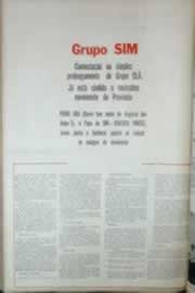 Página do jornal Correio do Ceará de dezembro de 1969
