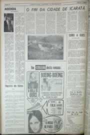Página do jornal Correio do Ceará de dezembro de 1969