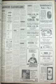 Página do jornal Correio do Ceará de dezembro de 1969