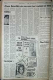 Página do jornal Correio do Ceará de dezembro de 1969