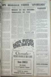 Página do jornal Correio do Ceará de dezembro de 1969