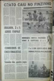 Página do jornal Correio do Ceará de dezembro de 1969