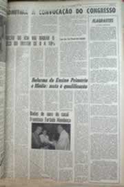 Página do jornal Correio do Ceará de dezembro de 1969