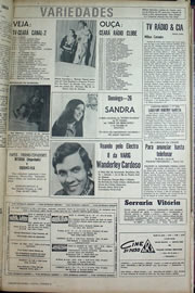 Página do jornal Correio do Ceará de abril de 1970