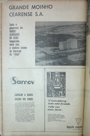 Página do jornal Correio do Ceará de abril de 1970