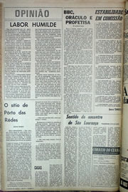 Página do jornal Correio do Ceará de abril de 1970