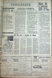 Página do jornal Correio do Ceará de abril de 1970
