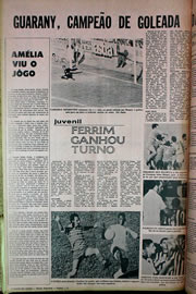 Página do jornal Correio do Ceará de maio de 1970