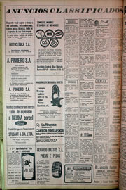 Página do jornal Correio do Ceará de maio de 1970