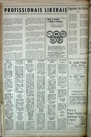 Página do jornal Correio do Ceará de maio de 1970