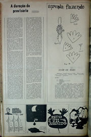 Página do jornal Correio do Ceará de maio de 1970