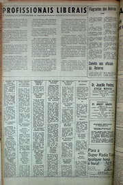 Página do jornal Correio do Ceará de maio de 1970