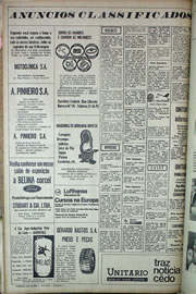 Página do jornal Correio do Ceará de maio de 1970