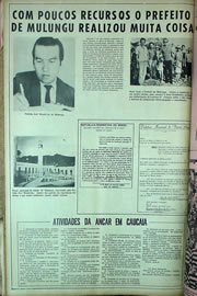 Página do jornal Correio do Ceará de maio de 1970