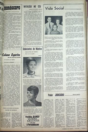 Página do jornal Correio do Ceará de maio de 1970