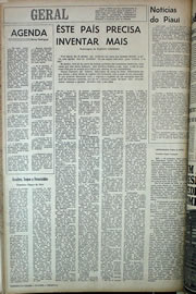 Página do jornal Correio do Ceará de maio de 1970