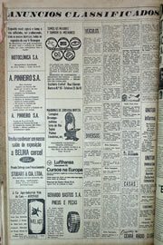 Página do jornal Correio do Ceará de maio de 1970