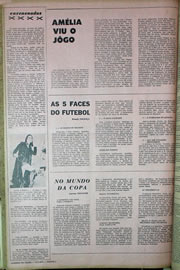 Página do jornal Correio do Ceará de maio de 1970