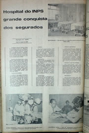 Página do jornal Correio do Ceará de maio de 1970