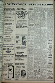 Página do jornal Correio do Ceará de maio de 1970