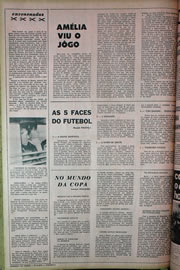 Página do jornal Correio do Ceará de maio de 1970