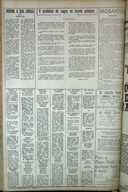 Página do jornal Correio do Ceará de maio de 1970