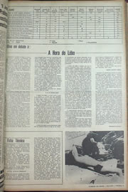 Página do jornal Correio do Ceará de maio de 1970