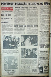 Página do jornal Correio do Ceará de maio de 1970