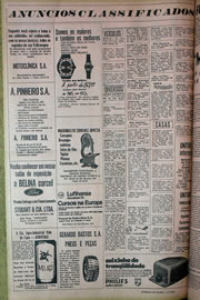 Página do jornal Correio do Ceará de junho de 1970