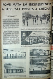 Página do jornal Correio do Ceará de junho de 1970