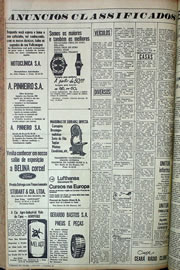 Página do jornal Correio do Ceará de junho de 1970
